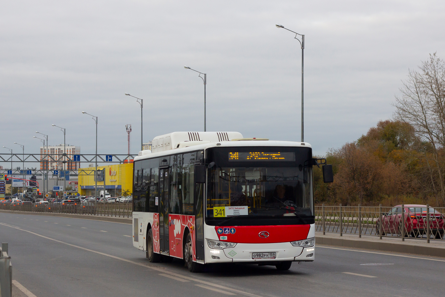 Пермский край, King Long XMQ6106G № О 982 РУ 159
