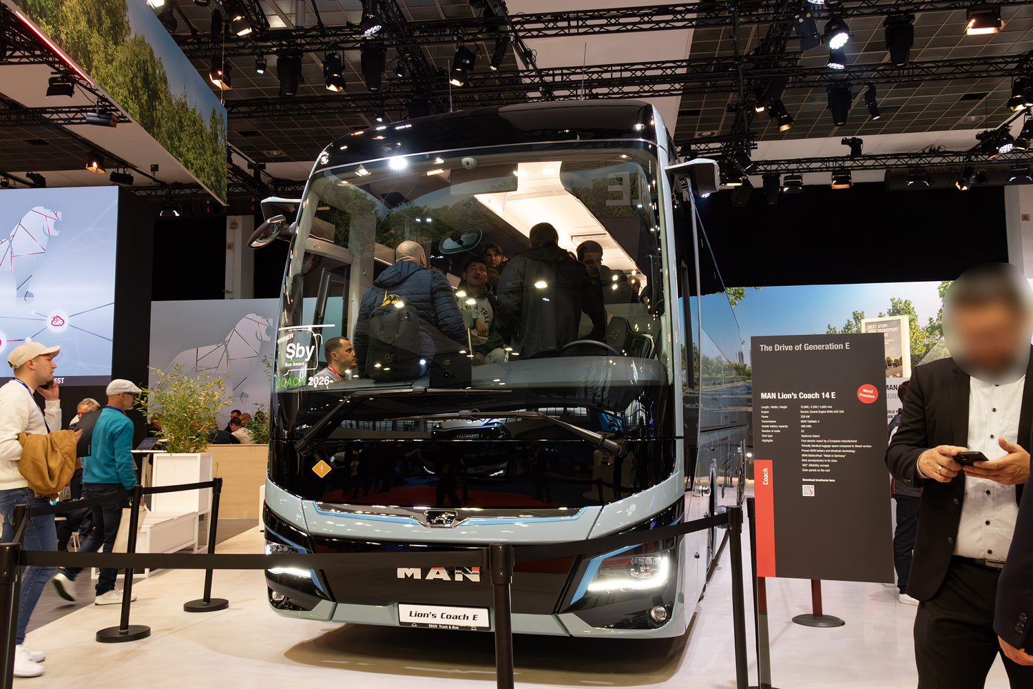 Бавария, MAN R08 Lion's Coach 14 E № [R087825]; Бельгия — Busworld Europe 2025
