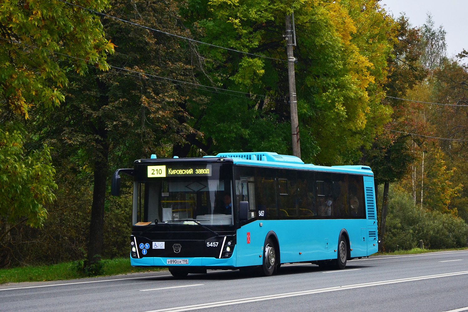 Санкт-Петербург, ЛиАЗ-5292.65 № 5457