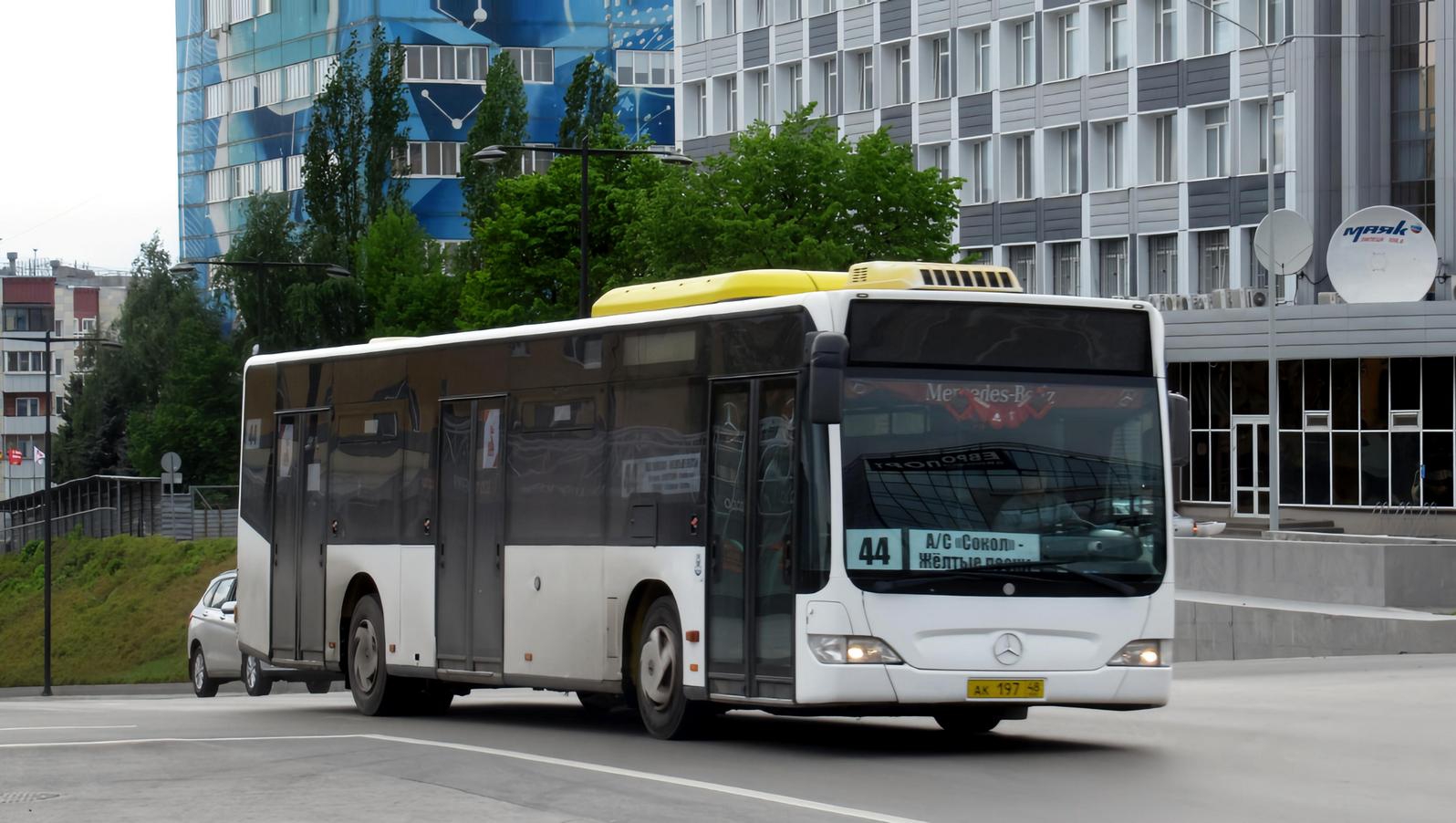 Липецкая область, Mercedes-Benz O530 Citaro facelift № АК 197 48