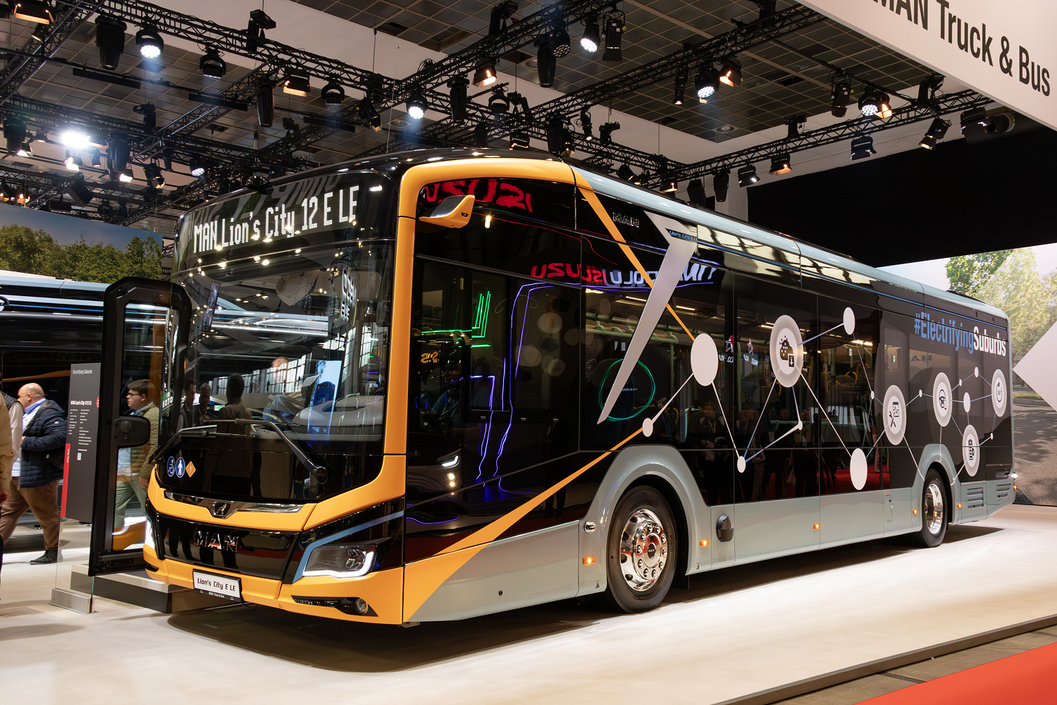 Βαυαρία, MAN 72C Lion's City 12 E LE NL326 # [72C0001]; Βέλγιο &mdash; Busworld Europe 2025
