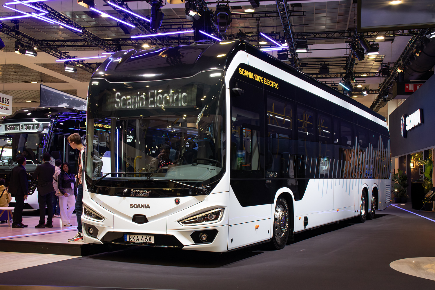 Швеция, Irizar i3le electric 14,90 № RKA 46X; Бельгия — Busworld Europe 2025