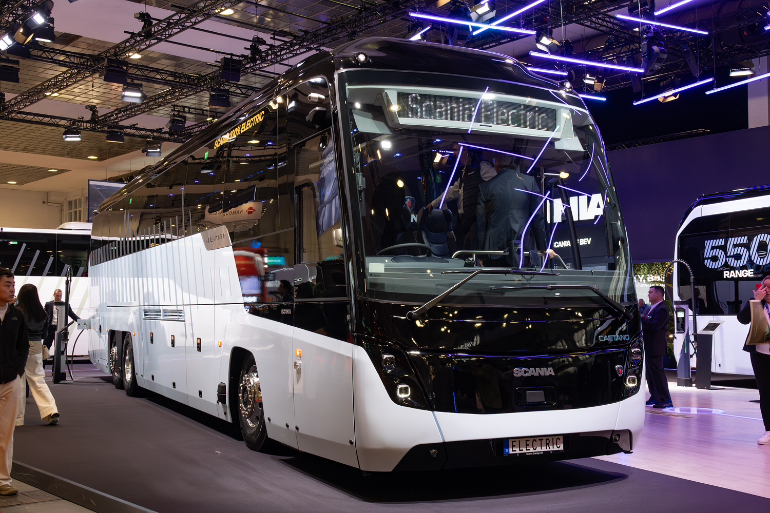Швеция, Caetano eLevante № [ELECTRIC]; Бельгия &mdash; Busworld Europe 2025