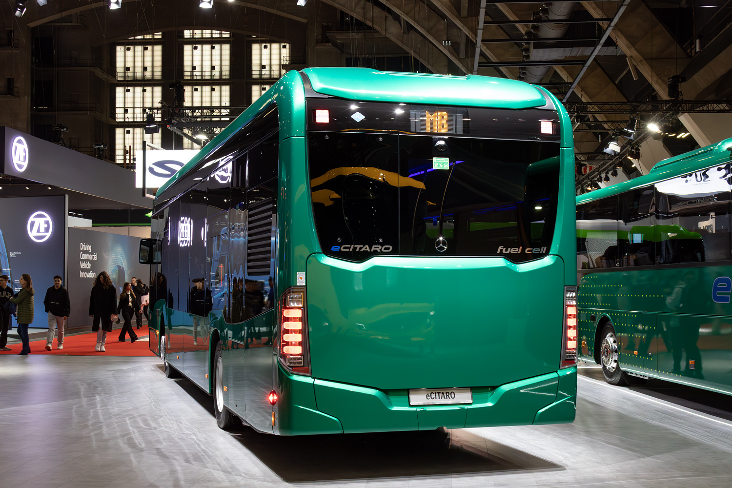 Баден-Вюртемберг, Mercedes-Benz eCitaro fuel cell № MA-MB 454; Бельгия — Busworld Europe 2025