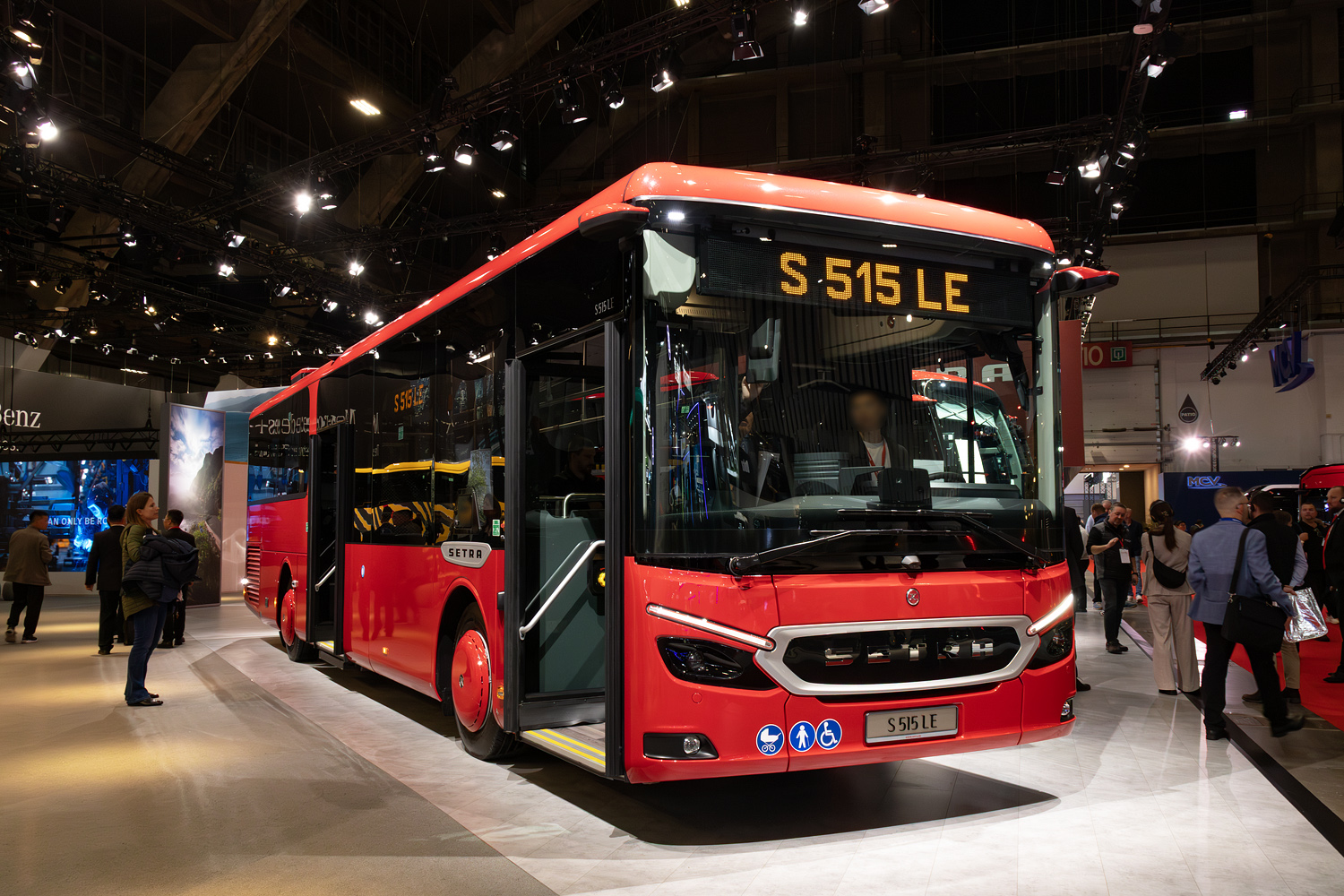 Баден-Вюртемберг, Setra S515LE hybrid № [804313]; Бельгия — Busworld Europe 2025