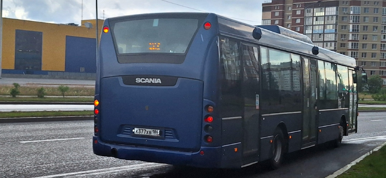 Ханты-Мансийский АО, Scania OmniLink II (Скания-Питер) № К 377 ХВ 186