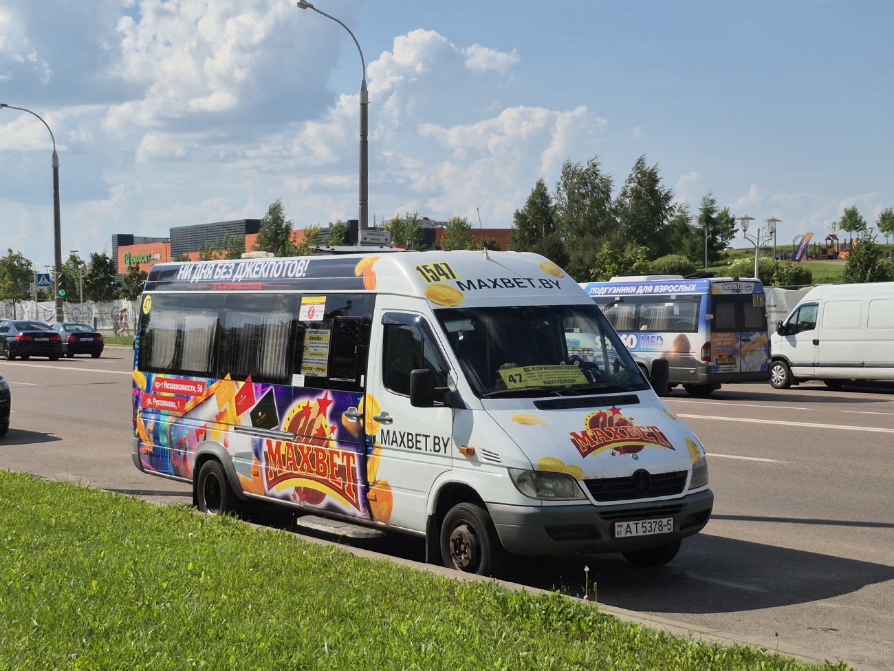 Minsk region, Luidor-2232* (MB Sprinter Classic) Nr. АТ 5378-5