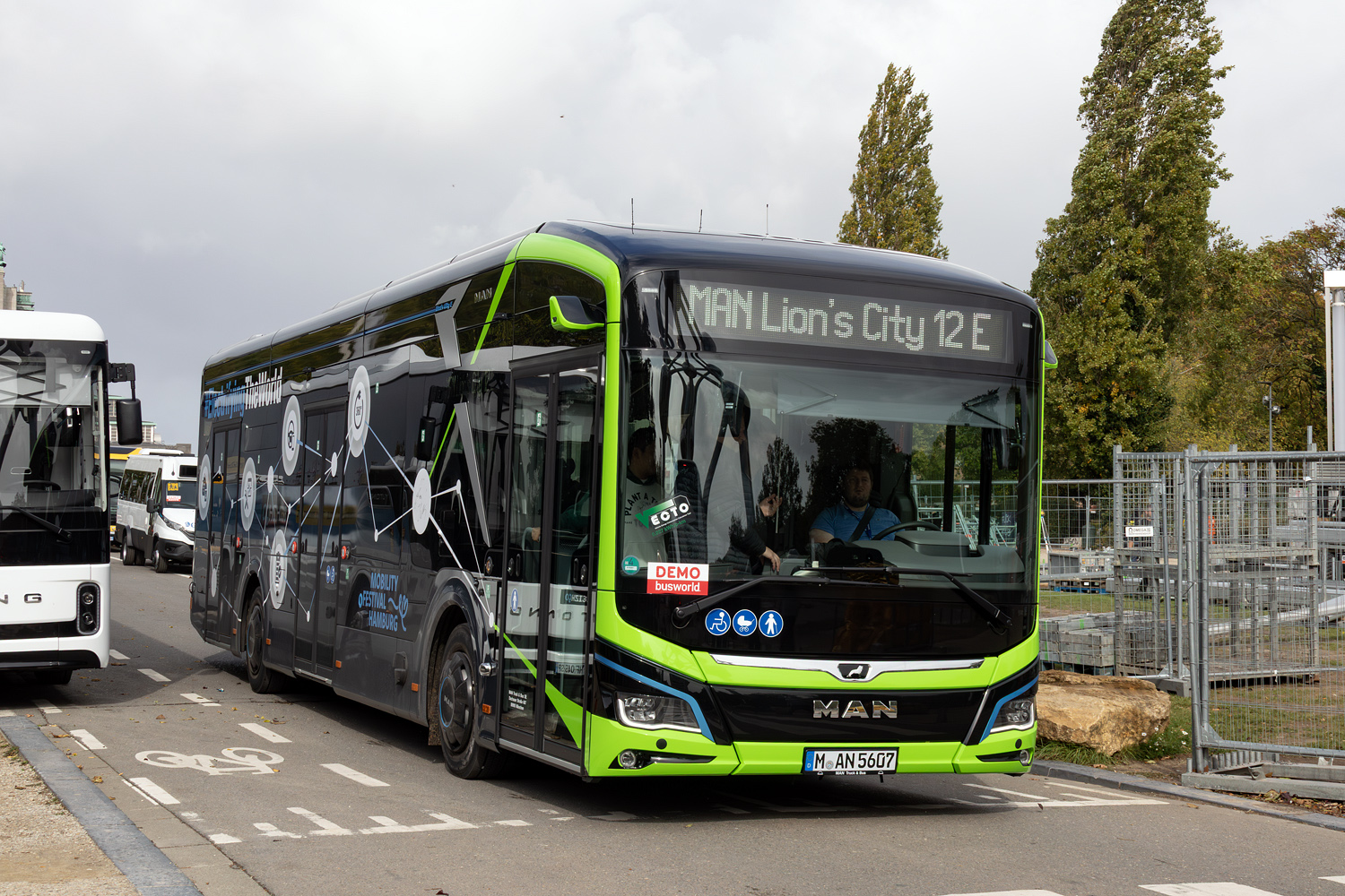 Бавария, MAN 12C Lion's City 12 E NL326 № M-AN 5607; Бельгия &mdash; Busworld Europe 2025
