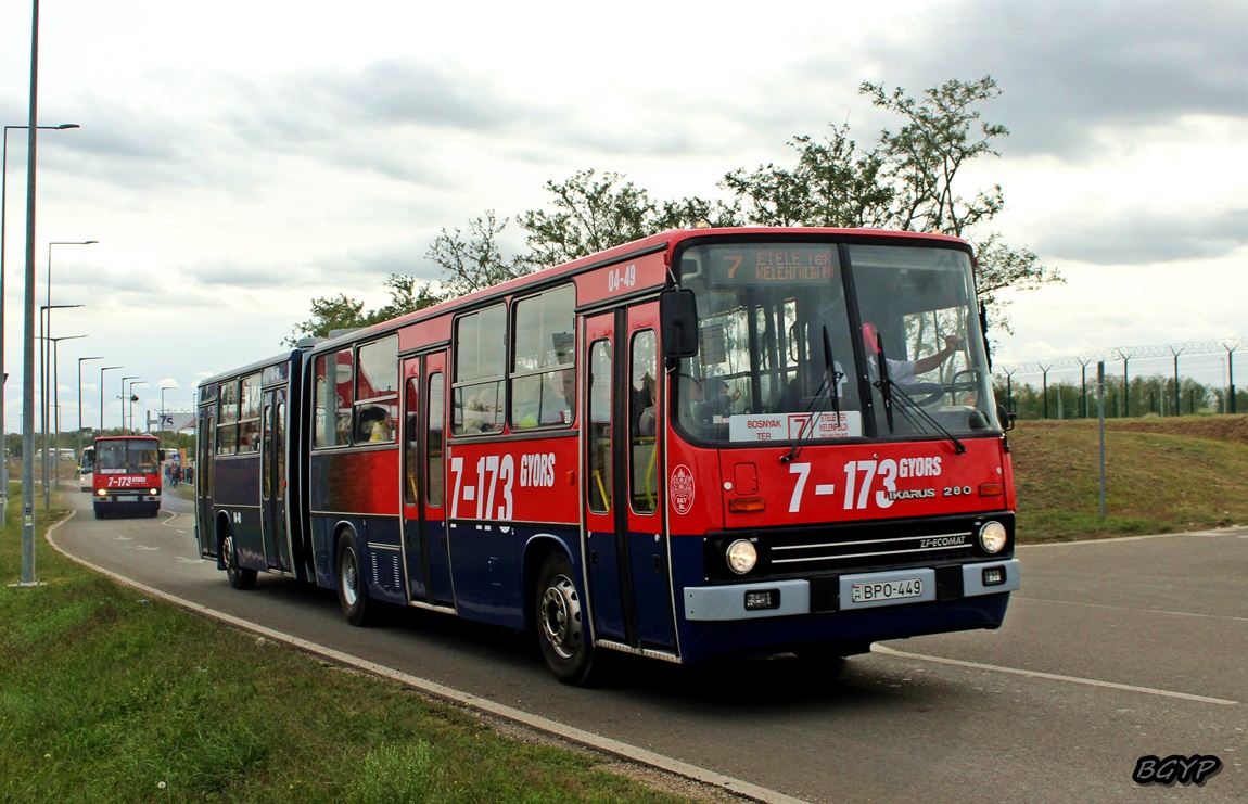 Венгрия, Ikarus 280.40A № 04-49; Венгрия &mdash; VII. Ikarus Találkozó, Aeropark (2025)