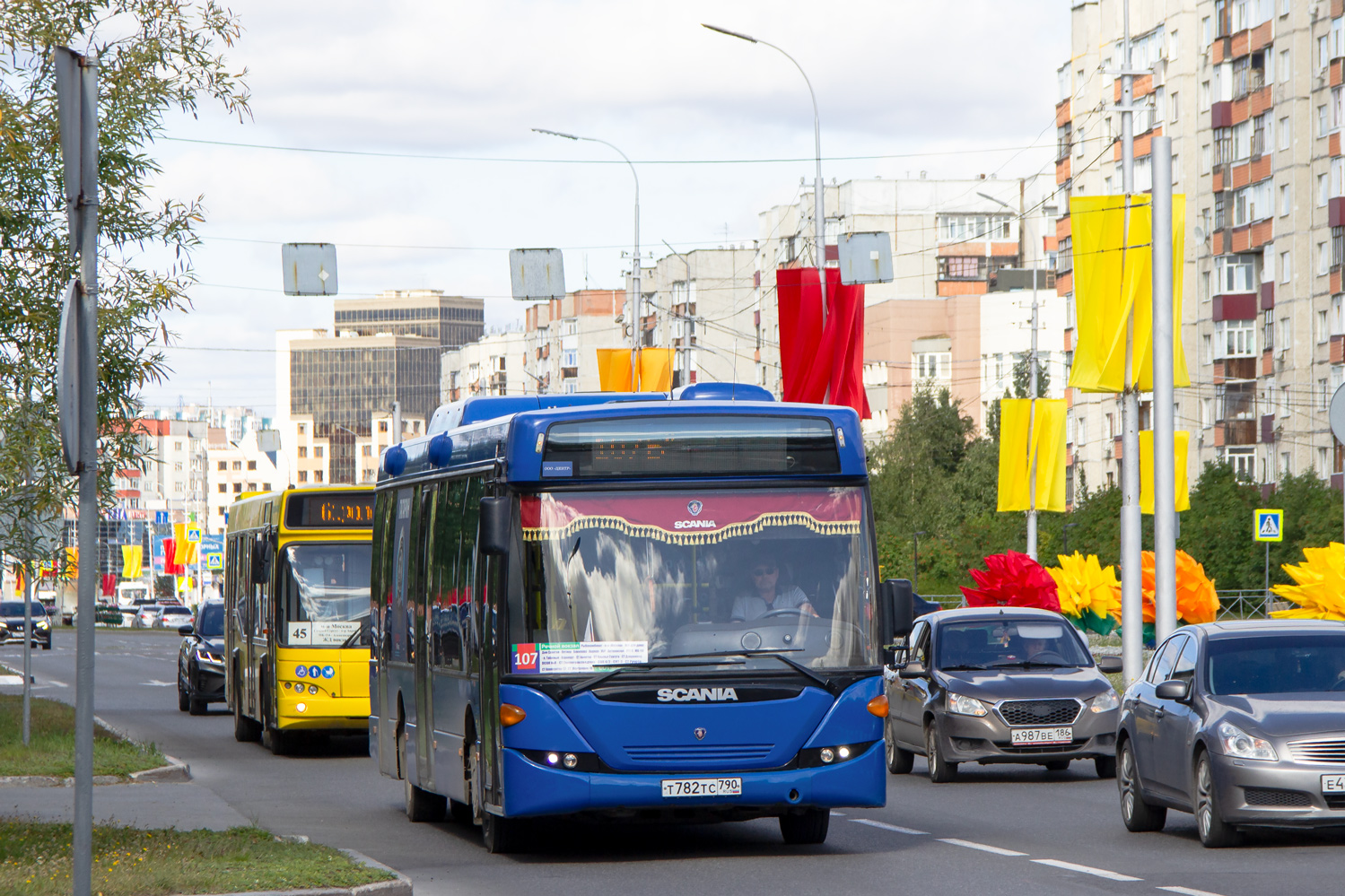 Ханты-Мансийский АО, Scania OmniLink II (Скания-Питер) № Т 782 ТС 790