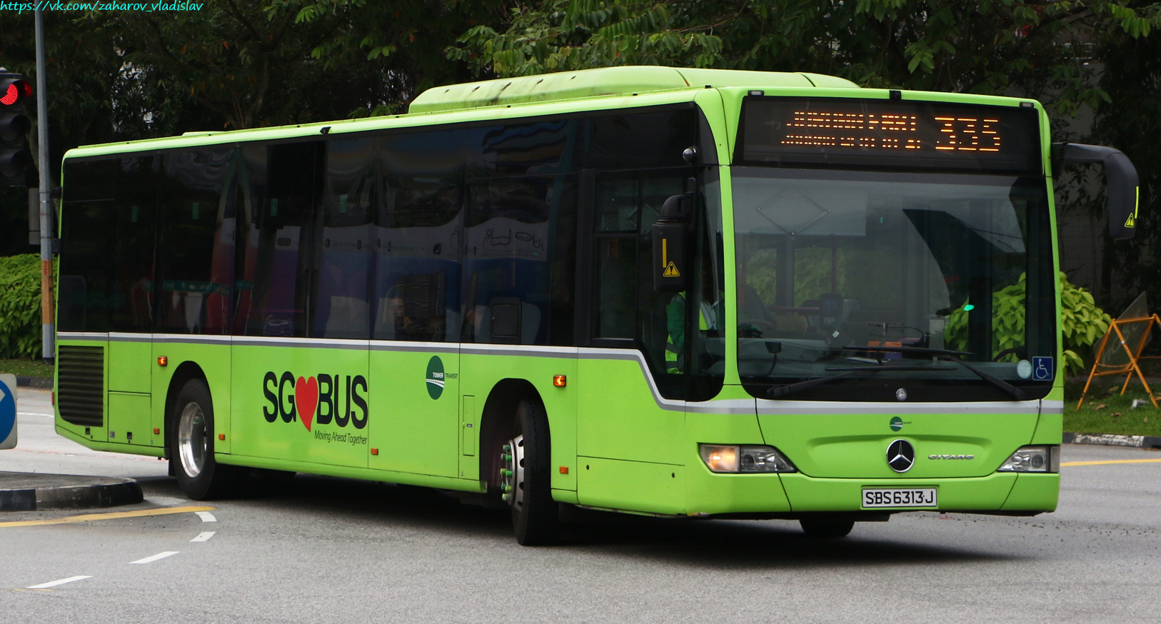 Сингапур, Mercedes-Benz O530 Citaro facelift RL № SBS6313J
