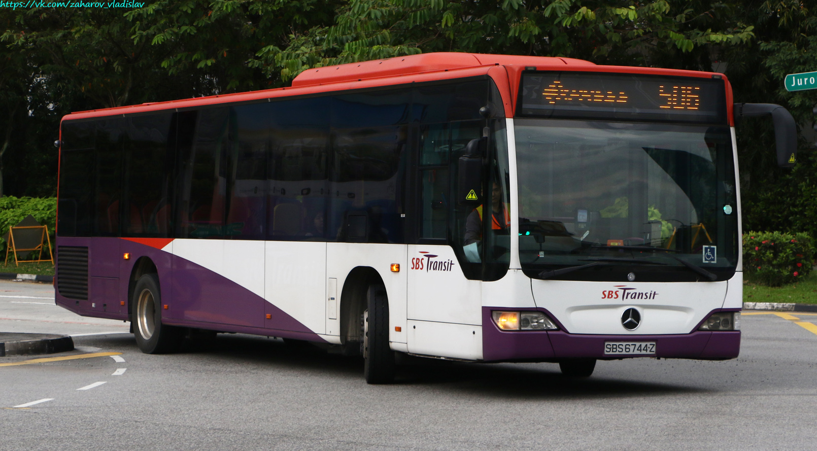Singapore, Mercedes-Benz O530 Citaro facelift RL Nr. SBS6744Z