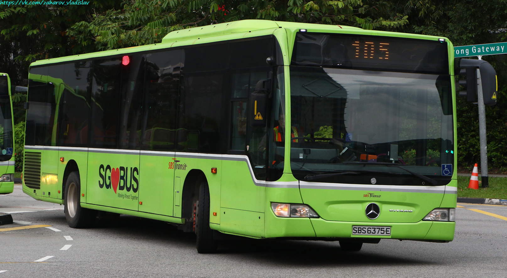 Сингапур, Mercedes-Benz O530 Citaro facelift RL № SBS6375E