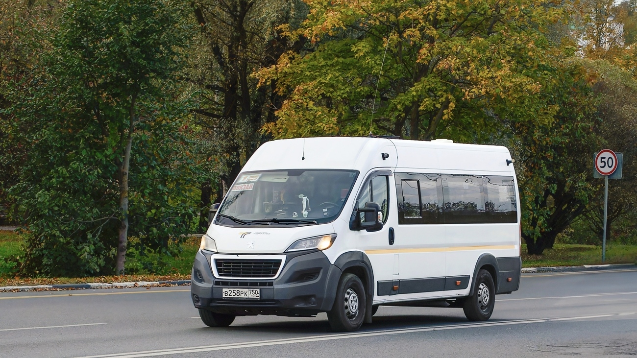 Московская область, Автодом-21080* (Peugeot Boxer) № В 258 РК 750