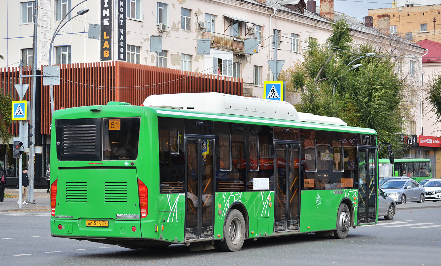 Тюменская область, Zhong Tong LCK6125HGAN № АС 513 72