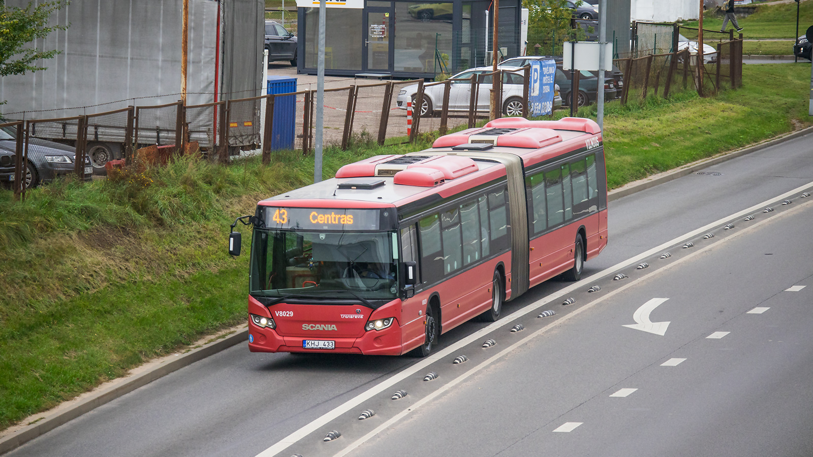 Литва, Scania Citywide LFA № V8029
