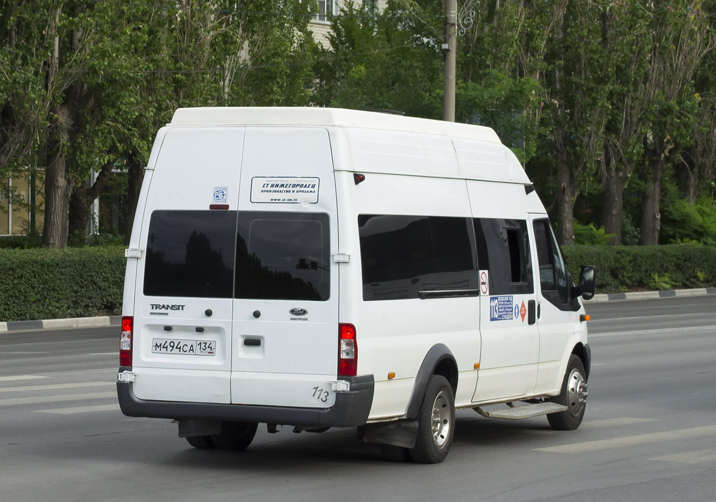 Волгоградская область, Нижегородец-222709  (Ford Transit) № М 494 СА 134 Волгоградская область, Нижегородец-222709  (Ford Transit) № М 494 СА 134