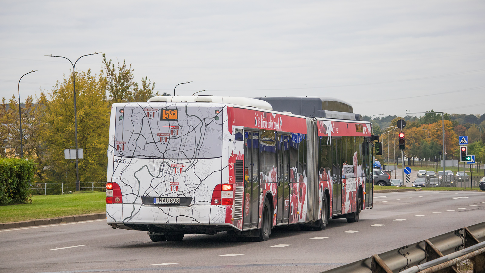 Литва, MAN A23 Lion's City G NG273 LPG № 4645