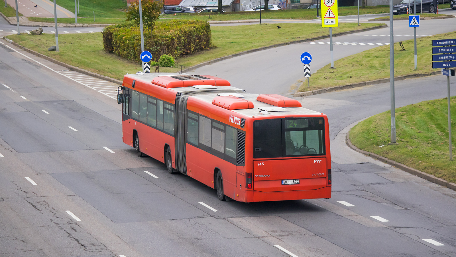 Литва, Volvo 7700A № 745 Литва, Volvo 7700A № 745