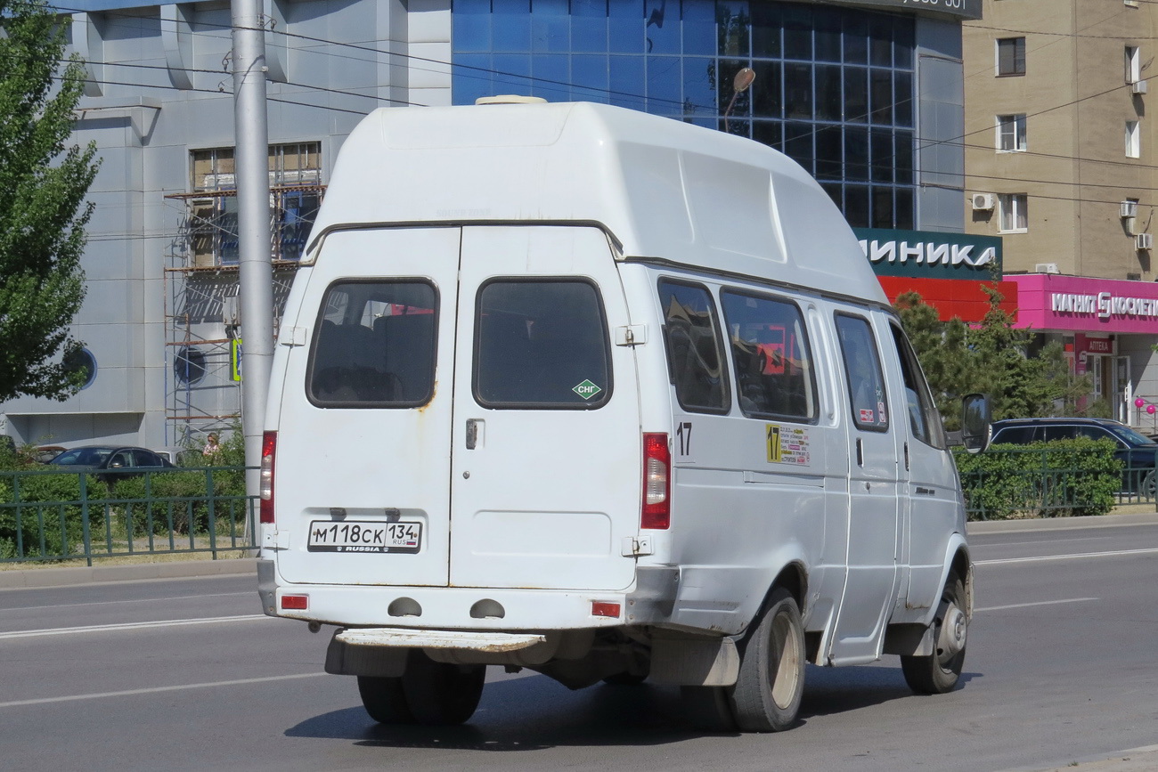 Волгоградская область, Луидор-225000 (ГАЗ-322133) № М 118 СК 134 Волгоградская область, Луидор-225000 (ГАЗ-322133) № М 118 СК 134