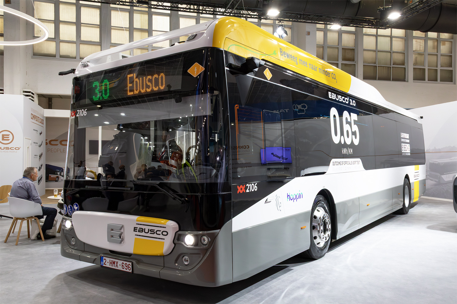 Бельгия, Ebusco 3.0 12m № 2106; Бельгия &mdash; Busworld Europe 2025