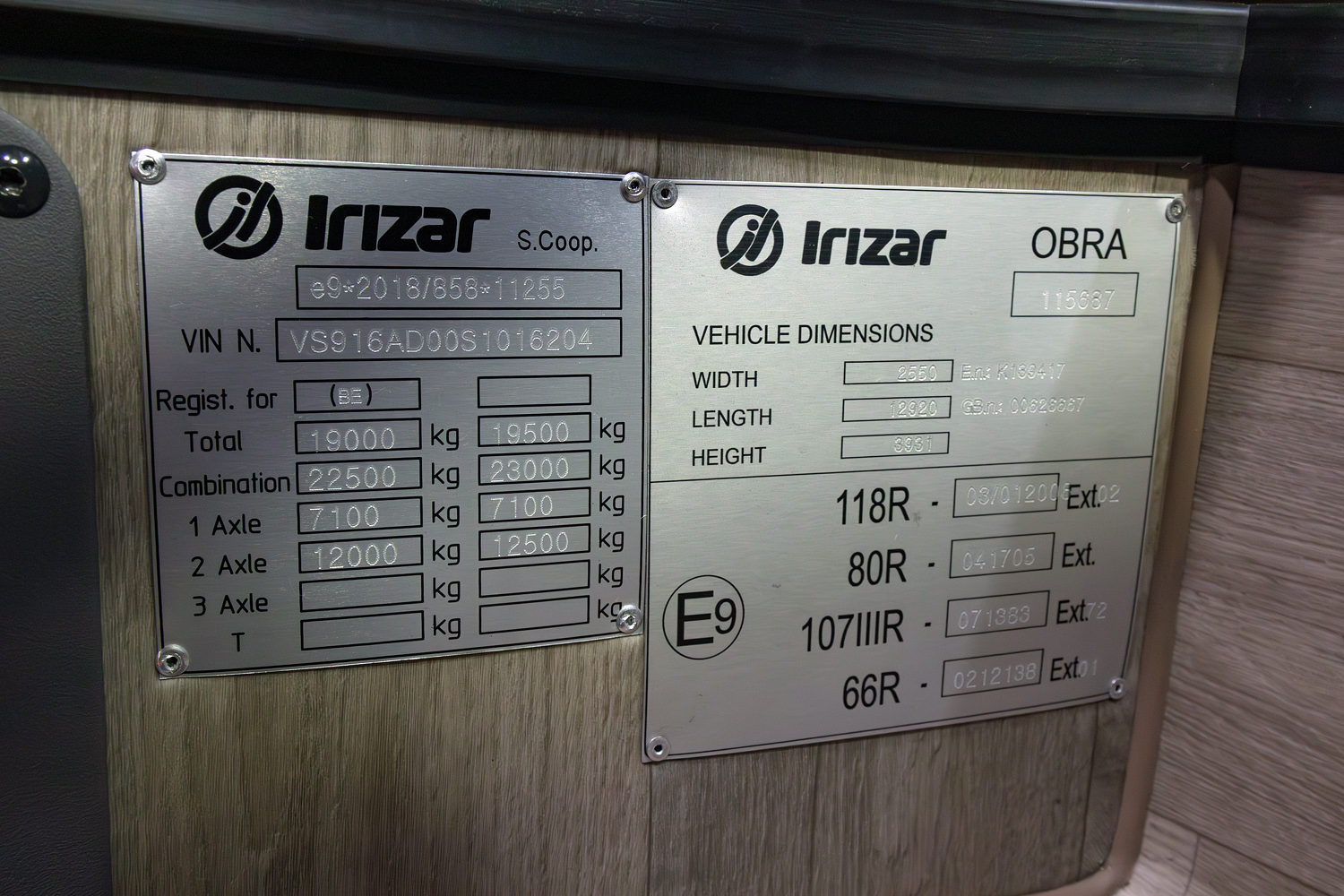 Испания, Irizar i6S 13-3,7 Efficient № [115687]
