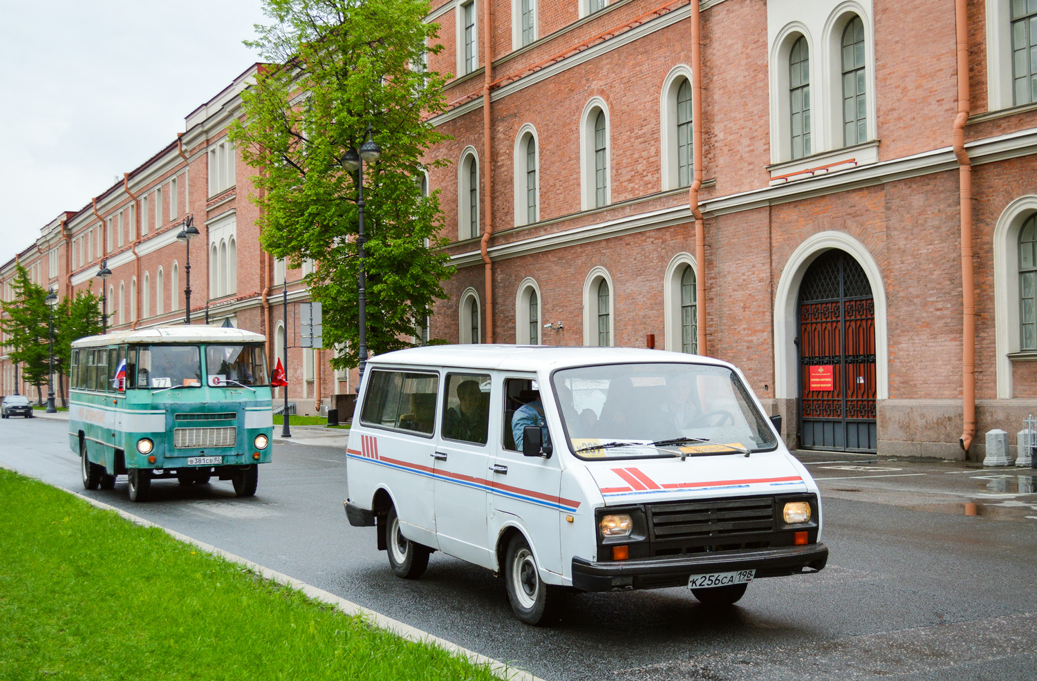 Санкт-Петербург, РАФ-22038-02 № К 256 СА 198; Санкт-Петербург — VI Международный транспортный фестиваль "ТранспортФест-2025"