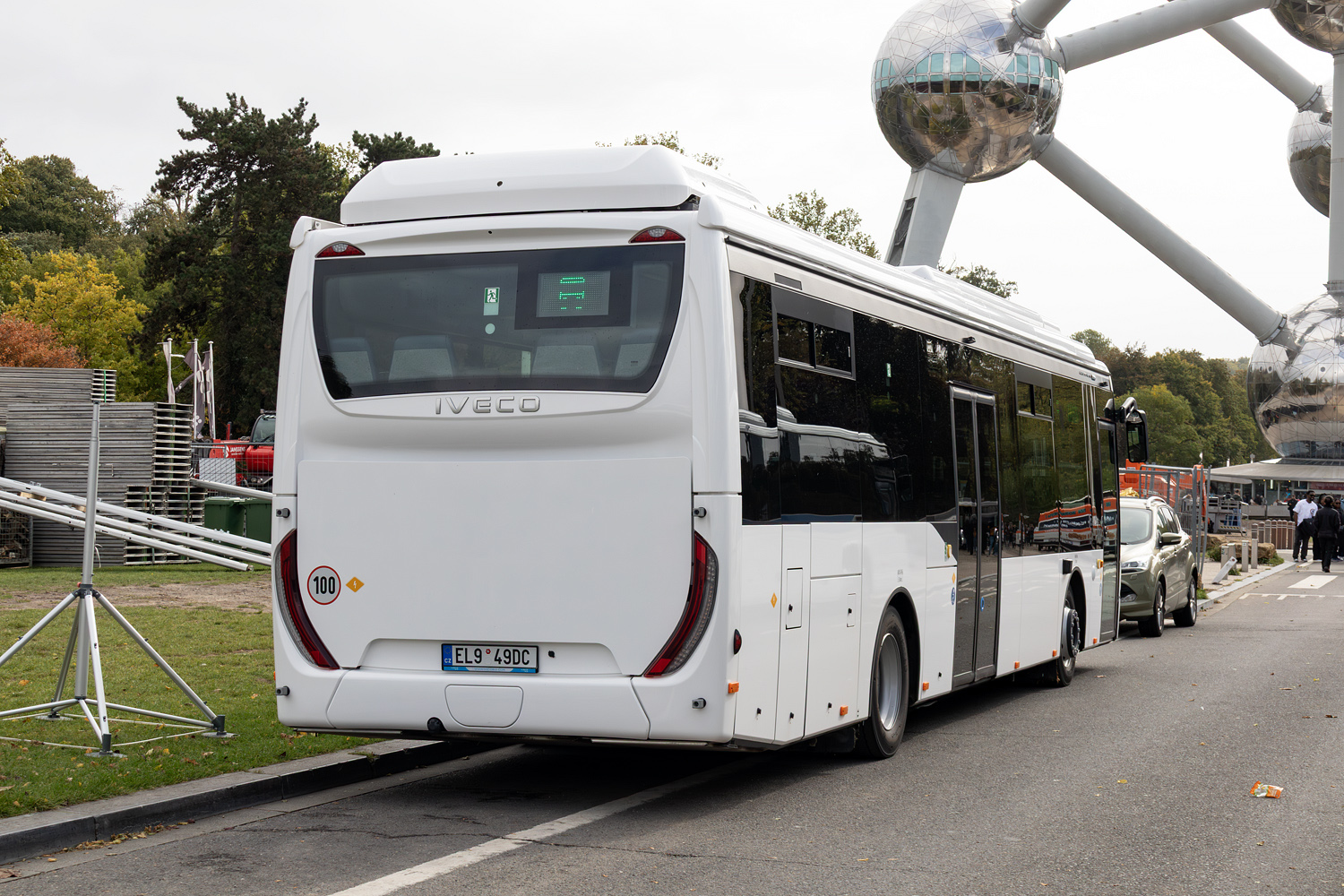 Чехия, IVECO Crossway LE LINE 12M ELEC № EL9 49DC; Бельгия — Busworld Europe 2025