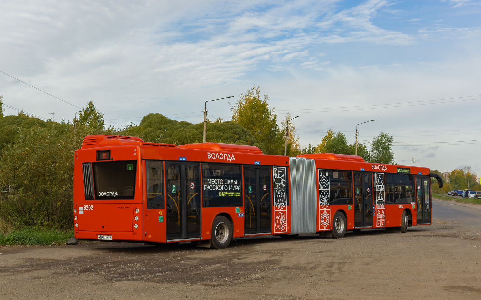 Вологодская область, МАЗ-216.047 № 6202