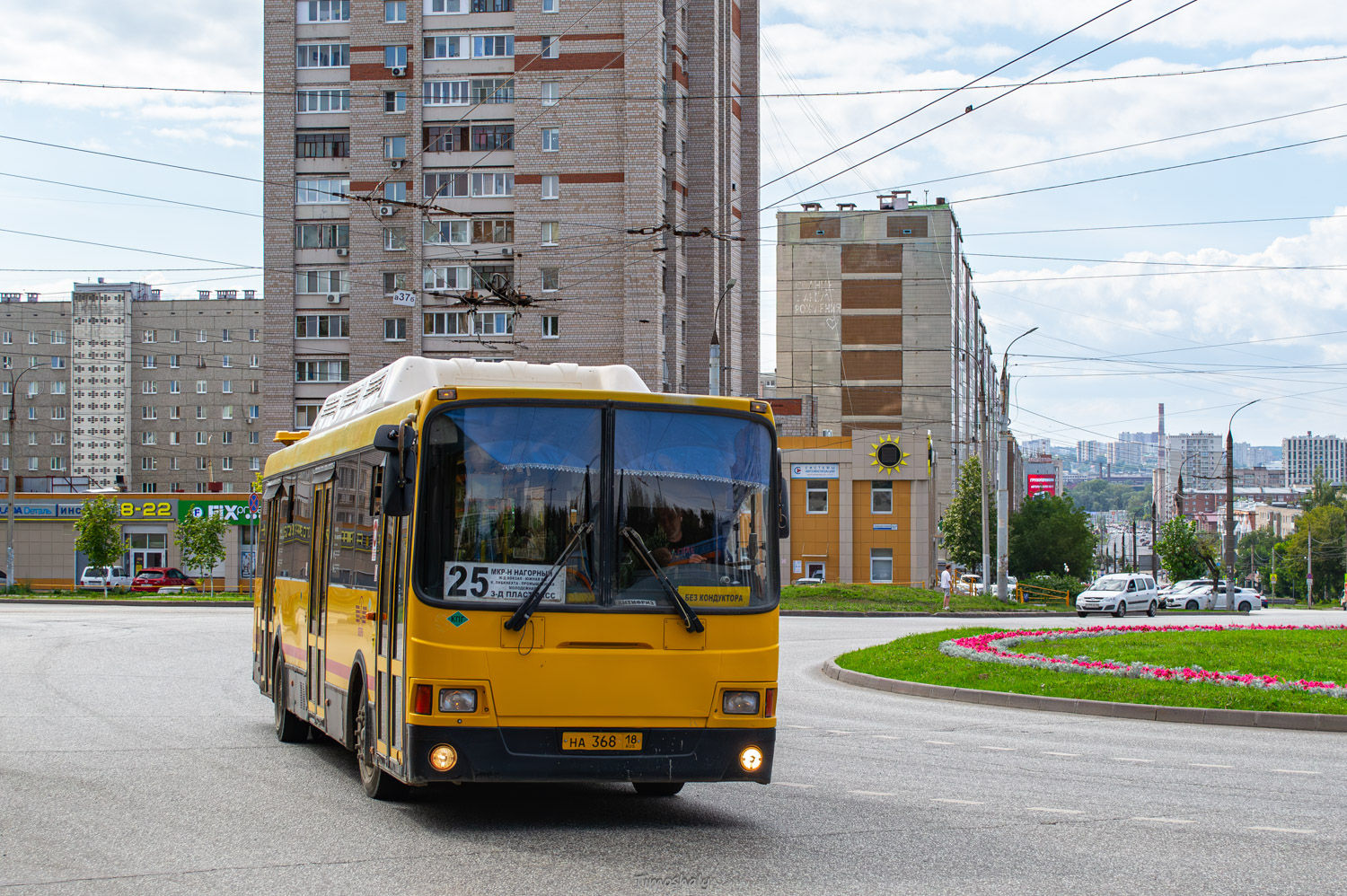 Удмуртия, ЛиАЗ-5256.57 № НА 368 18