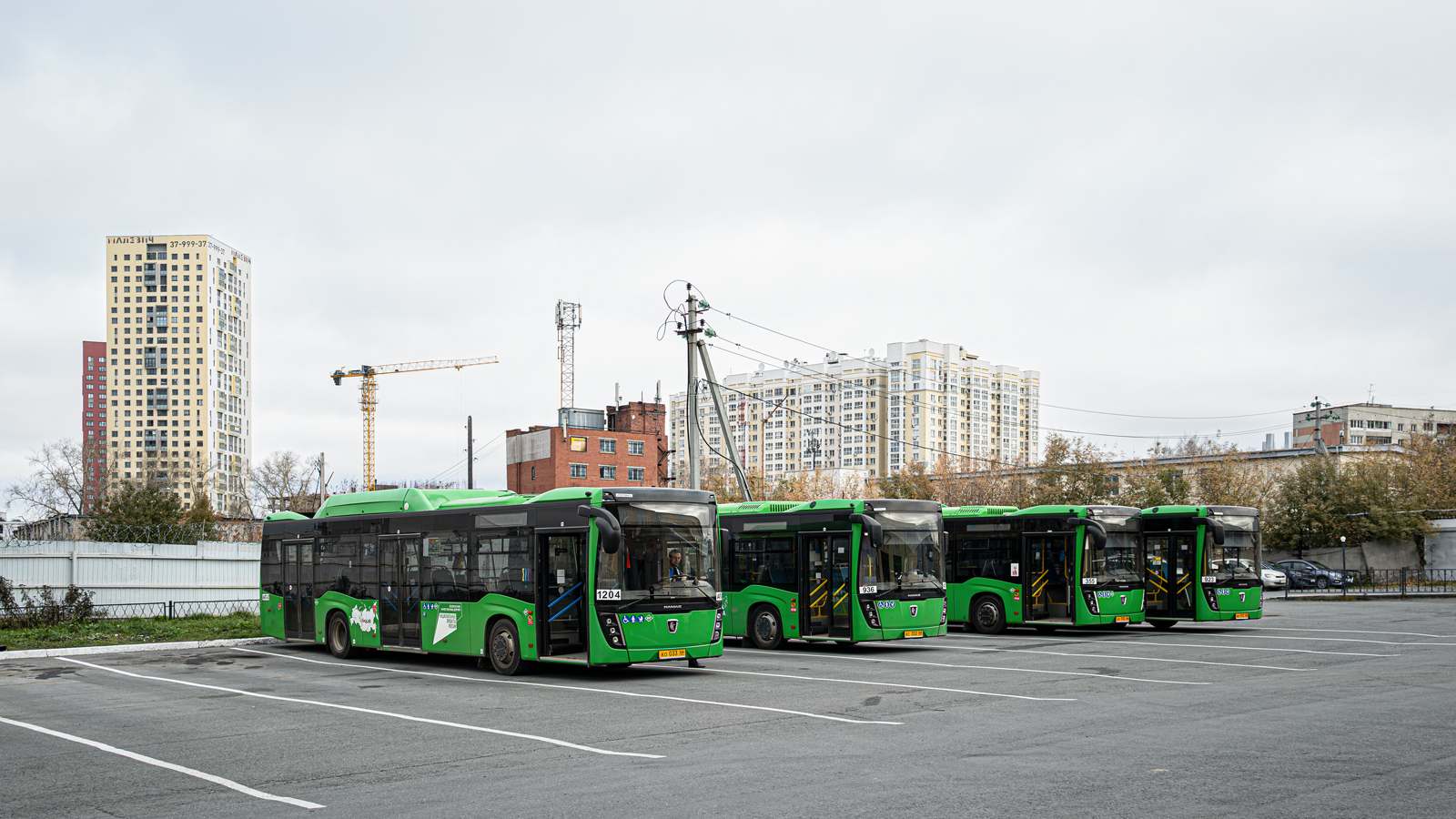 Свердловская область, НефАЗ-5299-40-57 (CNG) № 1204; Свердловская область — Автобусное предприятие №2