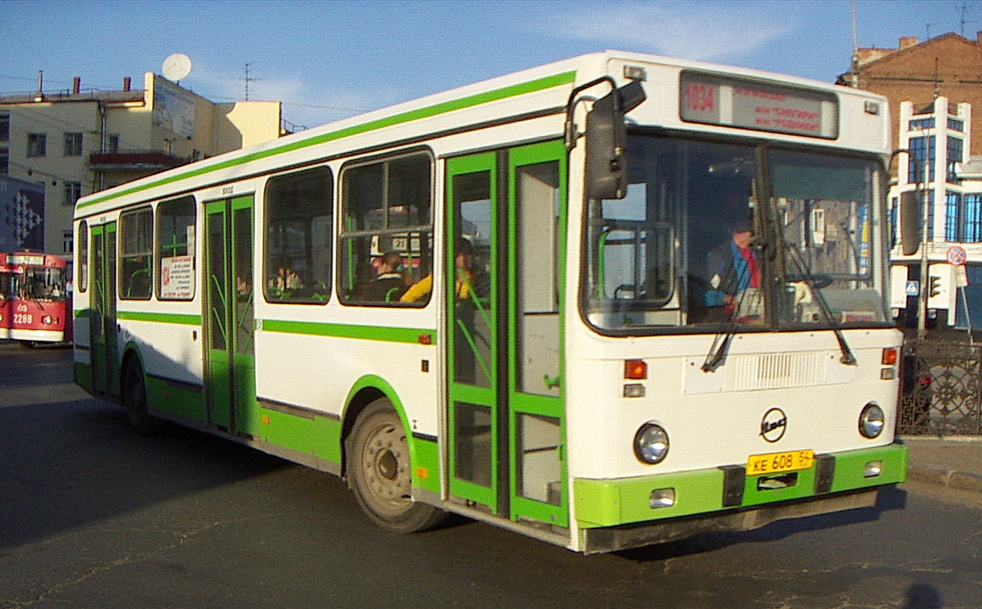 Новосибирская область, ЛиАЗ-5256.35 № КЕ 608 54