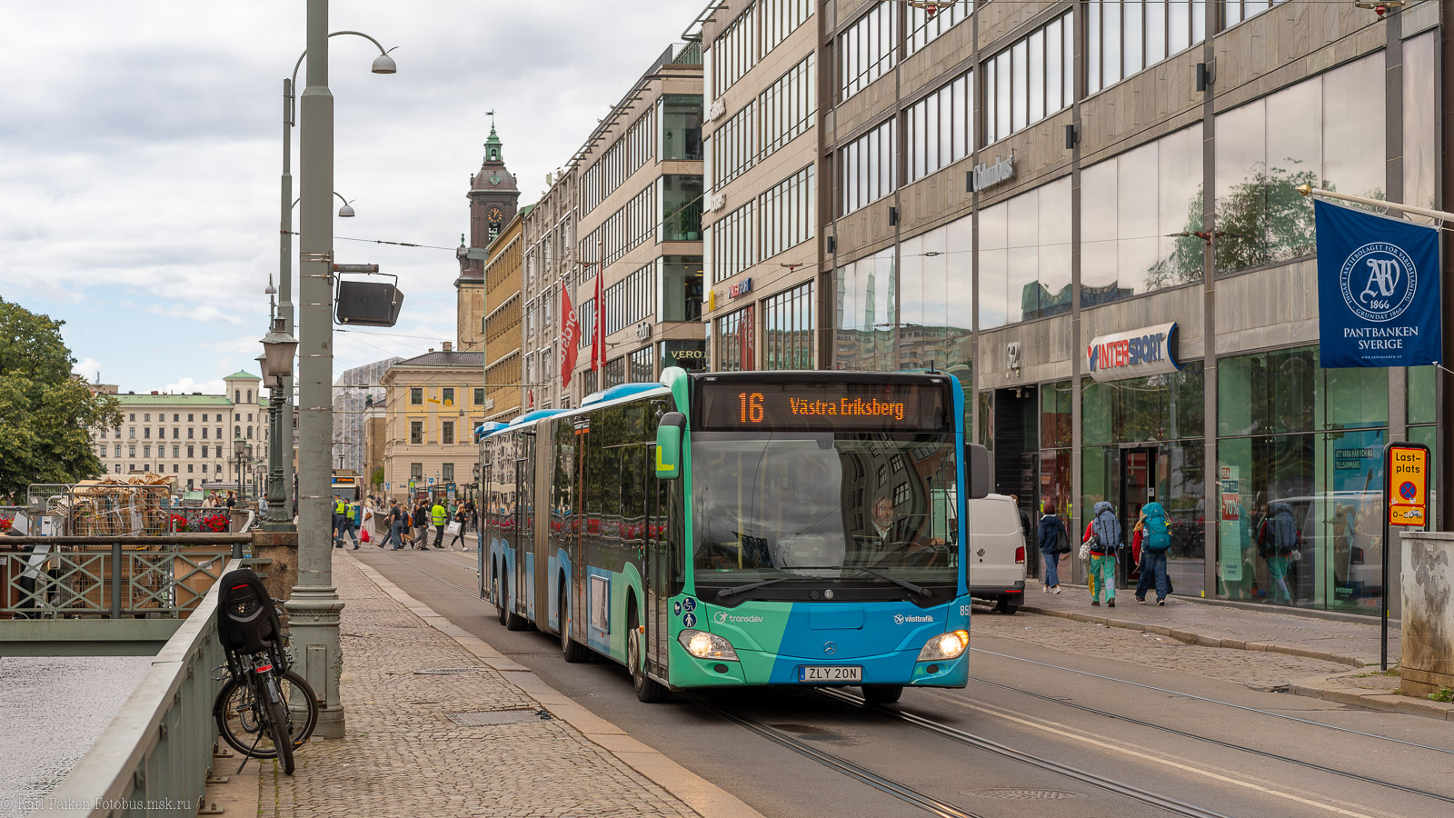 Švédsko, Mercedes-Benz CapaCity L č. 8509