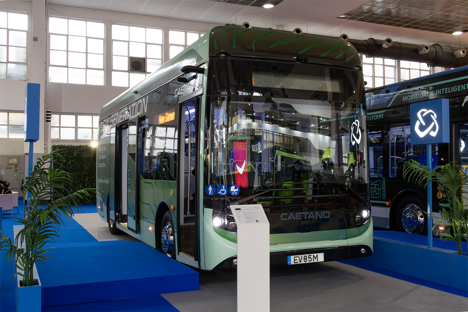 Portugāle, Caetano e.City Gold № [EV 8.5M]; Belgium &mdash; Busworld Europe 2025