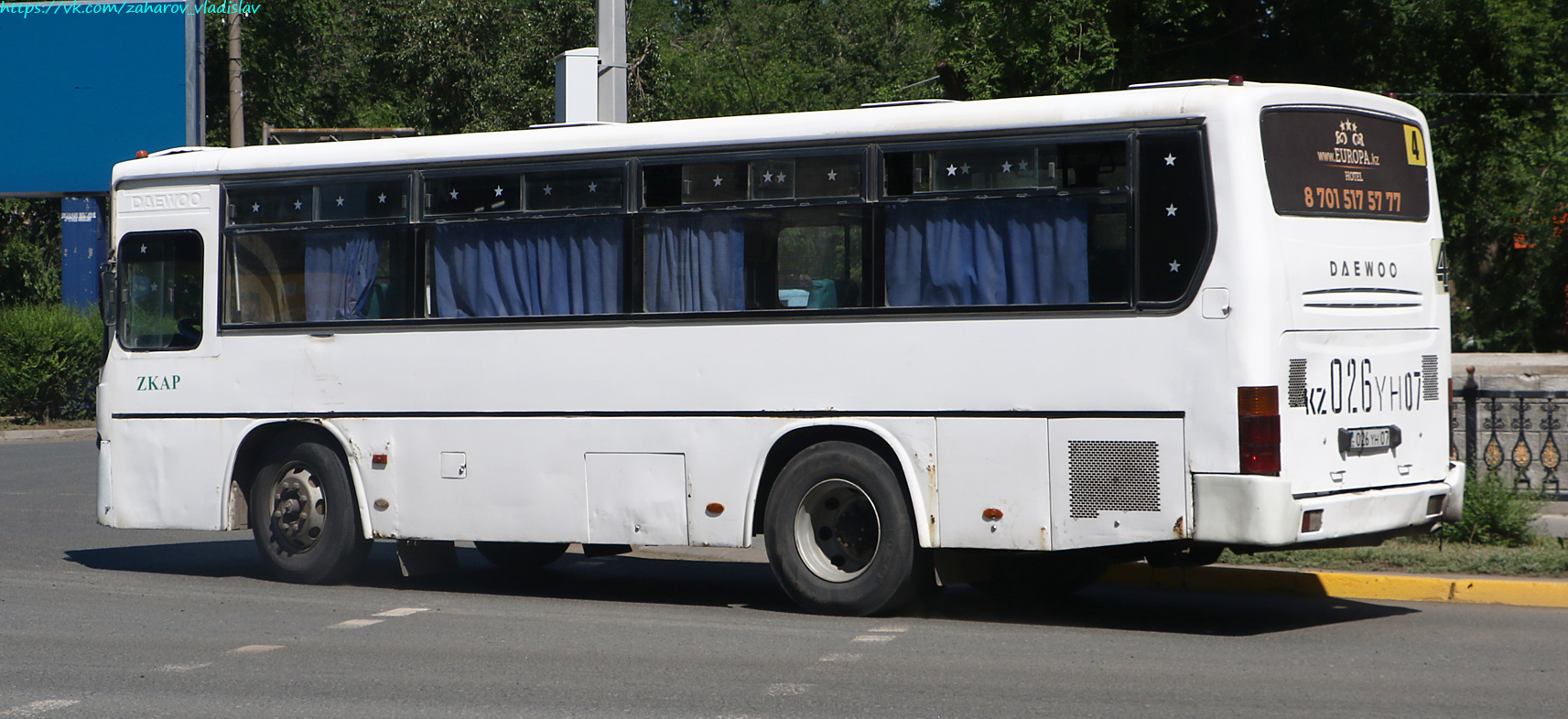 Западно-Казахстанская область, Daewoo BS090 Royal Midi (Ulsan) № 026 YH 07
