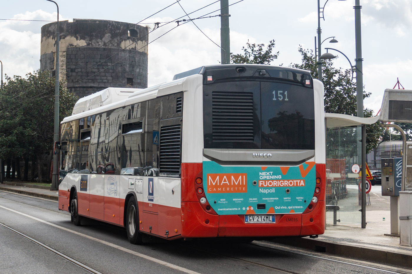 Itálie, IVECO Streetway 12M CNG č. LM035