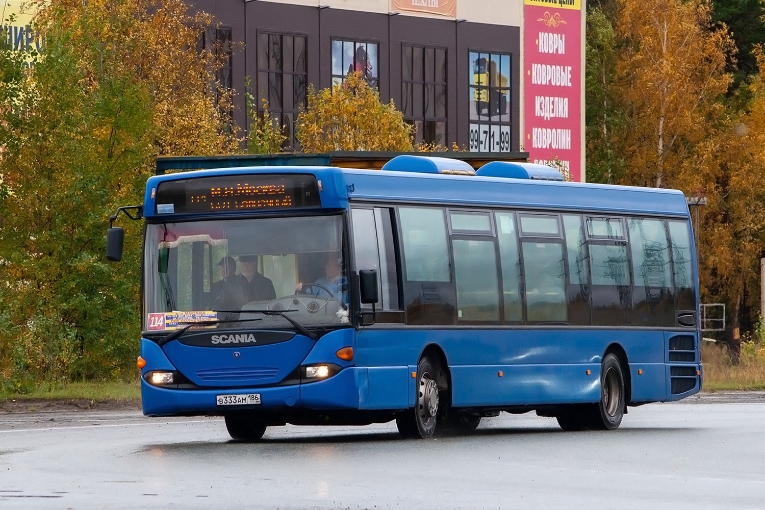 Ханты-Мансийский АО, Scania OmniLink I (Скания-Питер) № В 333 АМ 186