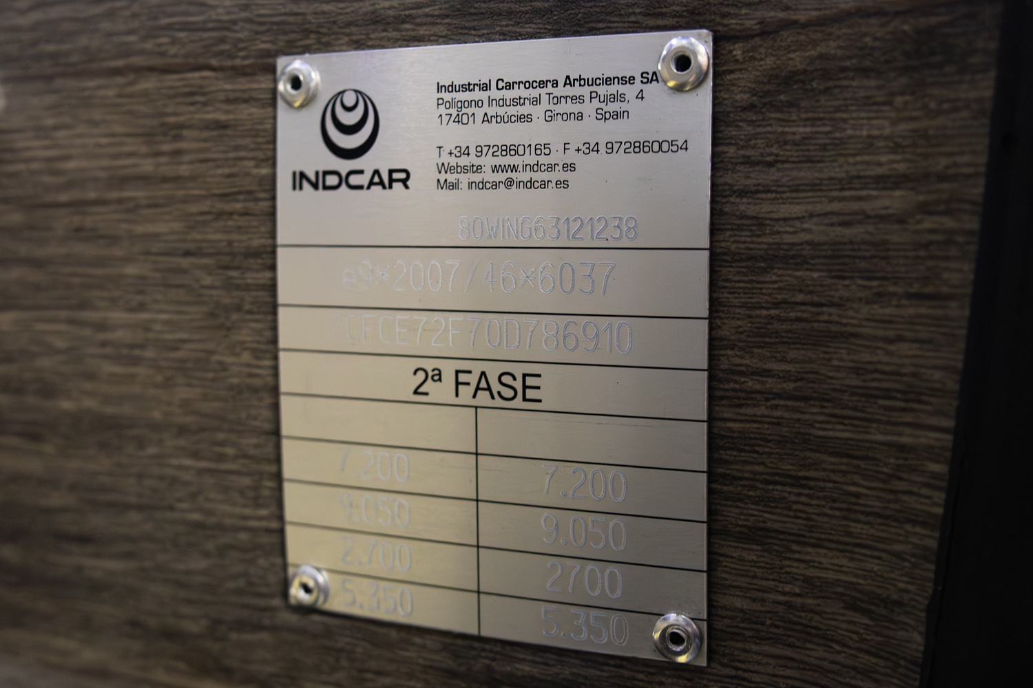 Spain, Indcar Wing L8,5 # [786910]