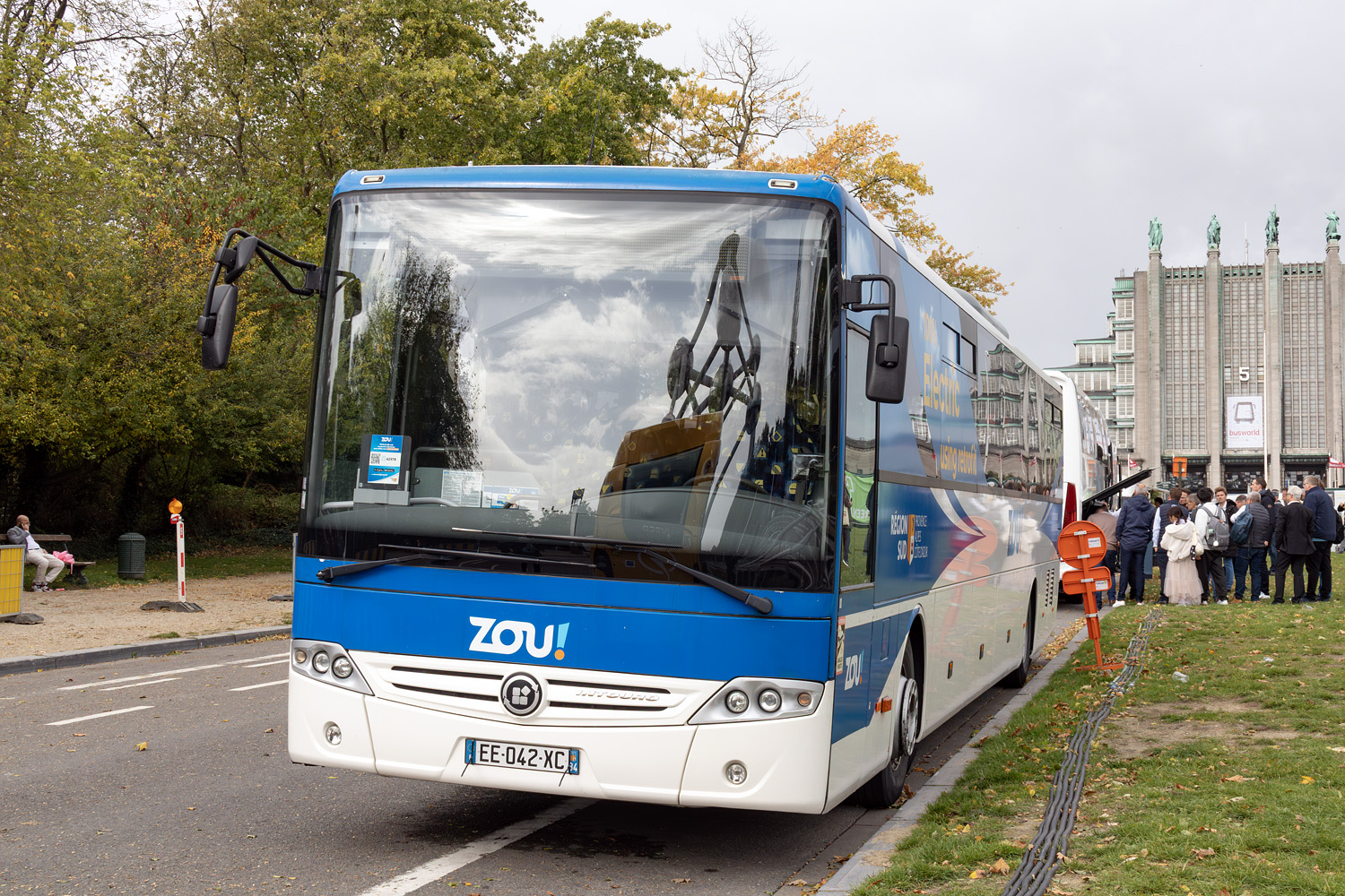 France, Mercedes-Benz Intouro II L # 13042; Belgium — Busworld Europe 2025