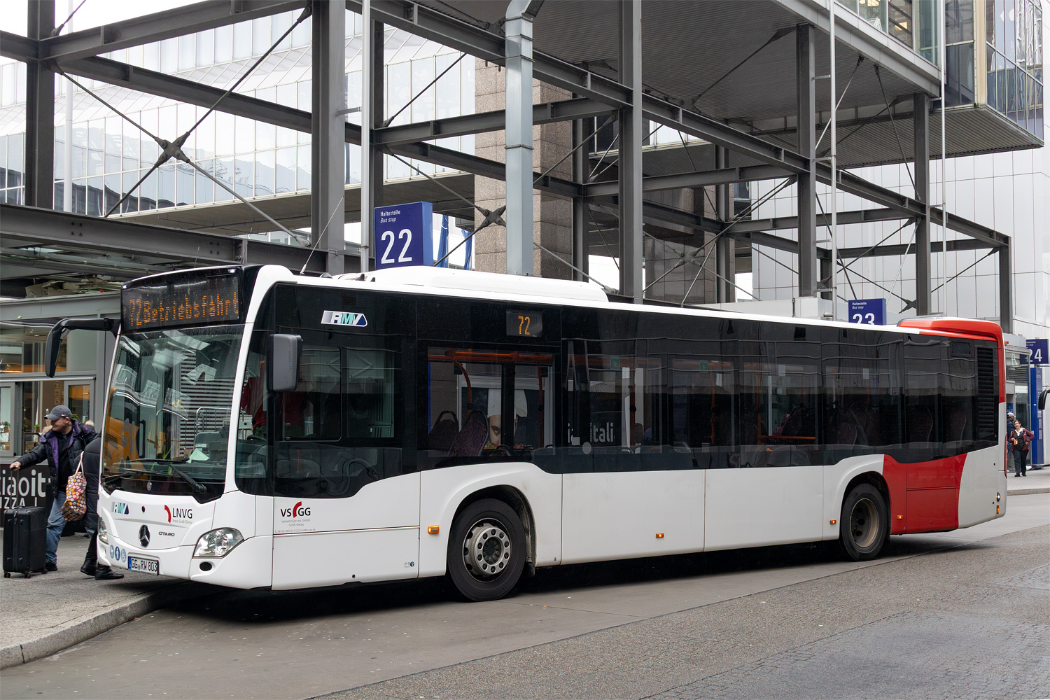 Гессен, Mercedes-Benz Citaro C2 № GG-RW 803
