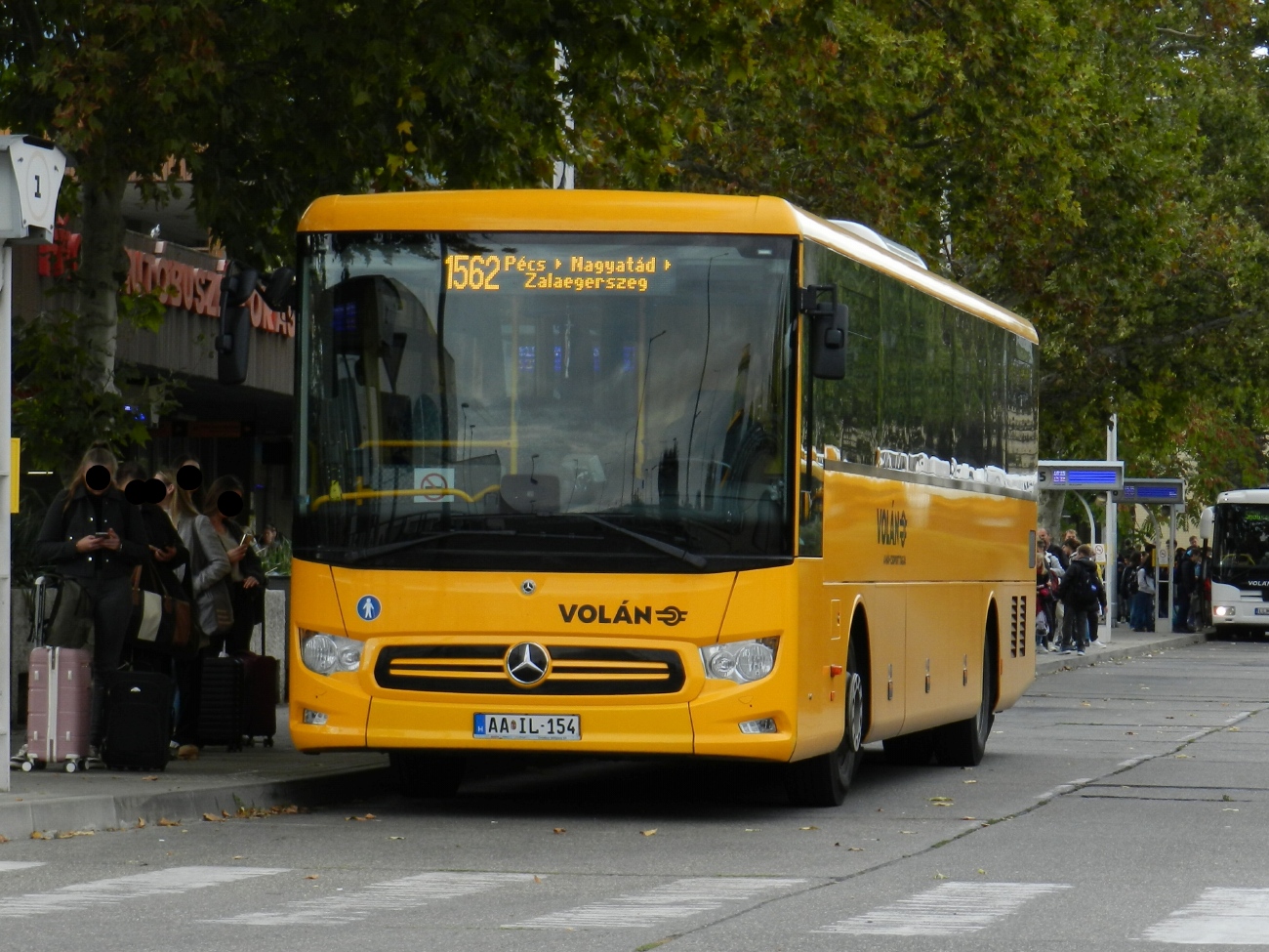 Венгрия, Mercedes-Benz Intouro III M № AA IL-154