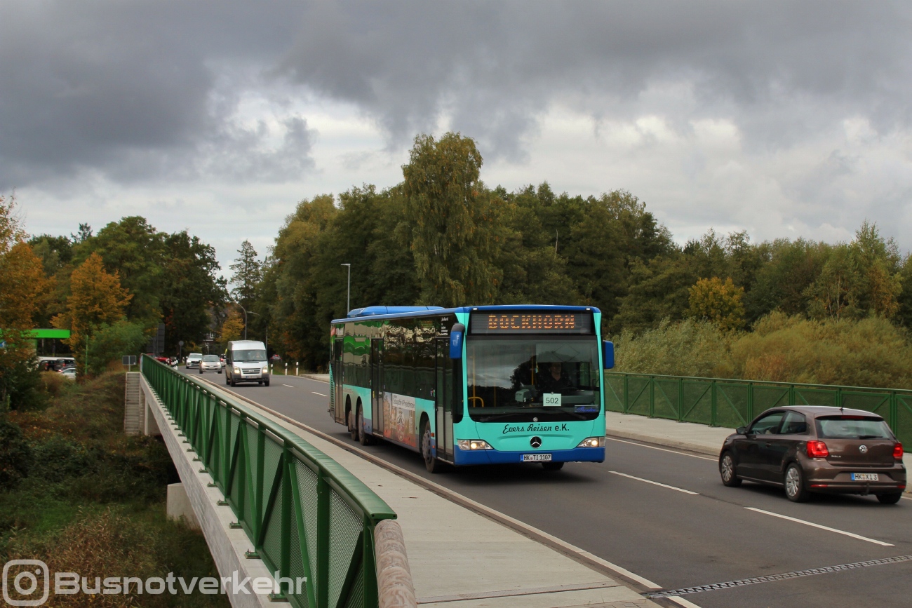 Нижняя Саксония, Mercedes-Benz O530L Citaro facelift L № HK-TI 1107