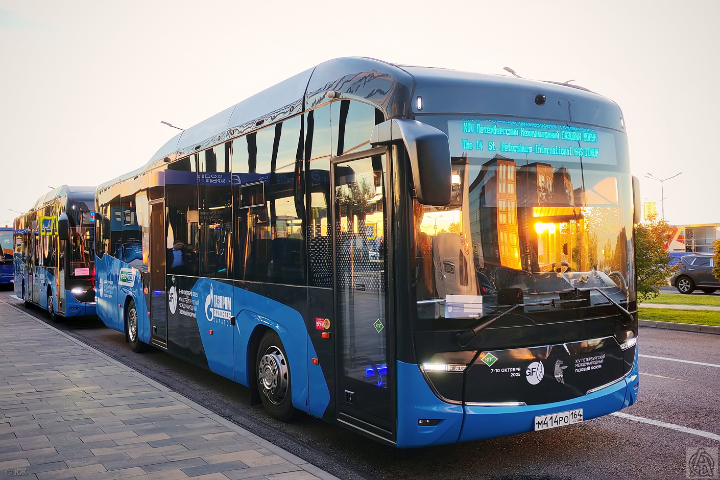 Саратовская область, КАМАЗ-5222-Р5 № М 414 РО 164; Санкт-Петербург — XIV Петербургский международный газовый форум (2025)