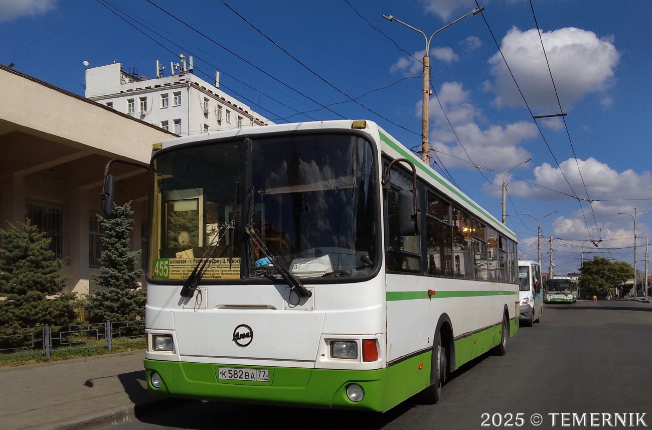 Ростовская область, ЛиАЗ-5256.53-01 № К 582 ВА 77