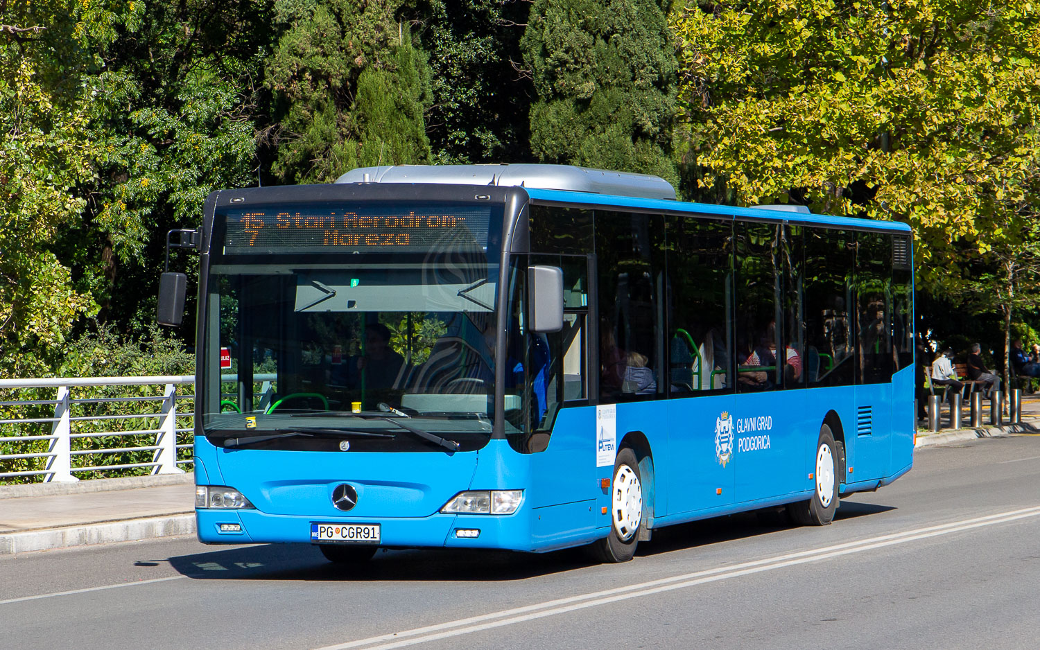 Черногория, Mercedes-Benz O530 Citaro facelift № PG CGR91