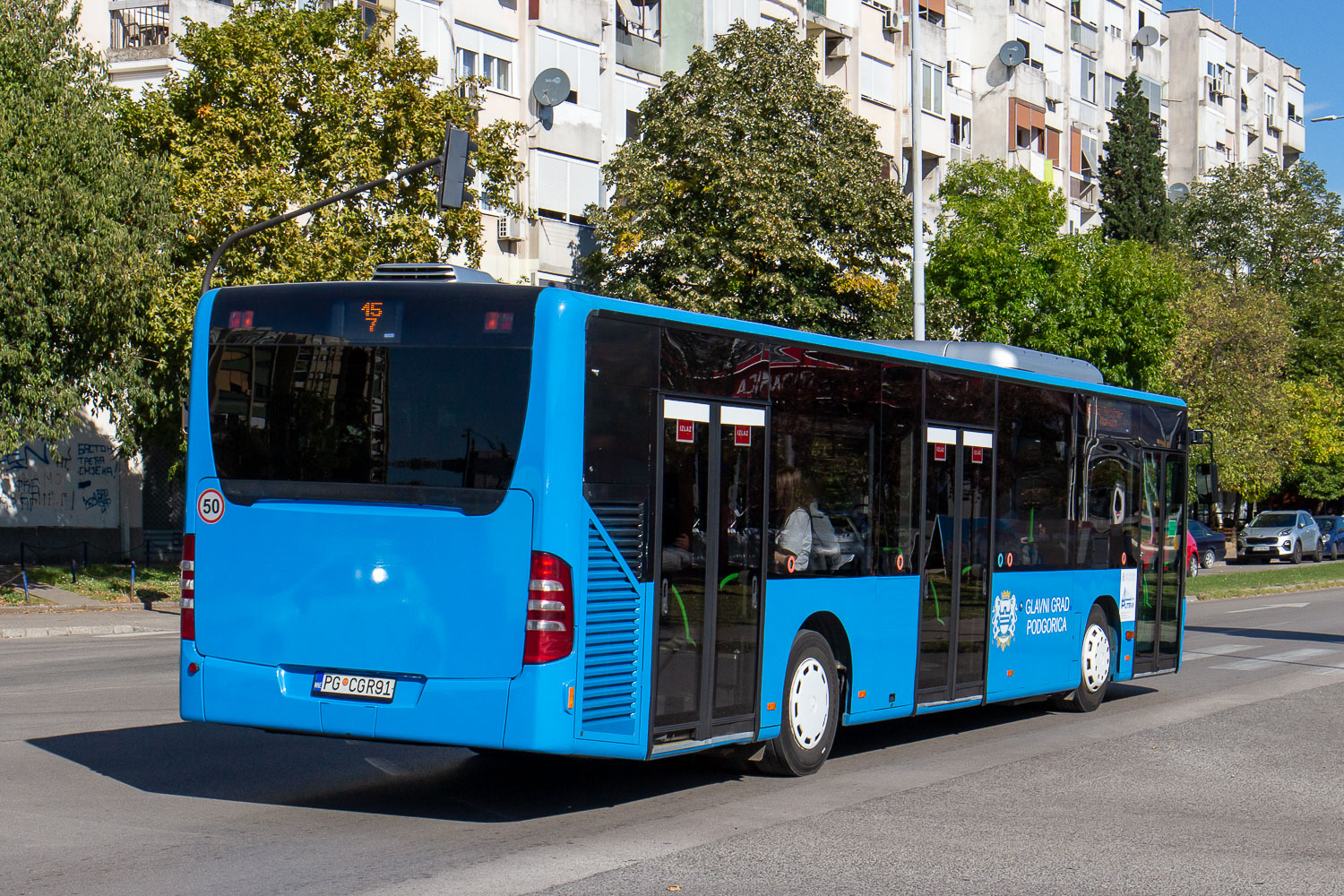 Черногория, Mercedes-Benz O530 Citaro facelift № PG CGR91