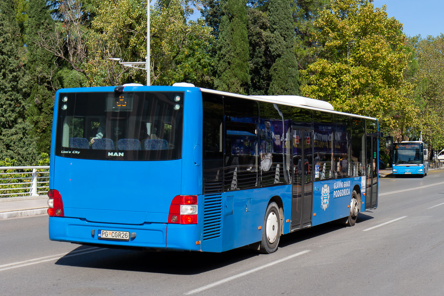 Черногория, MAN A21 Lion's City NL273 № PG CGR26