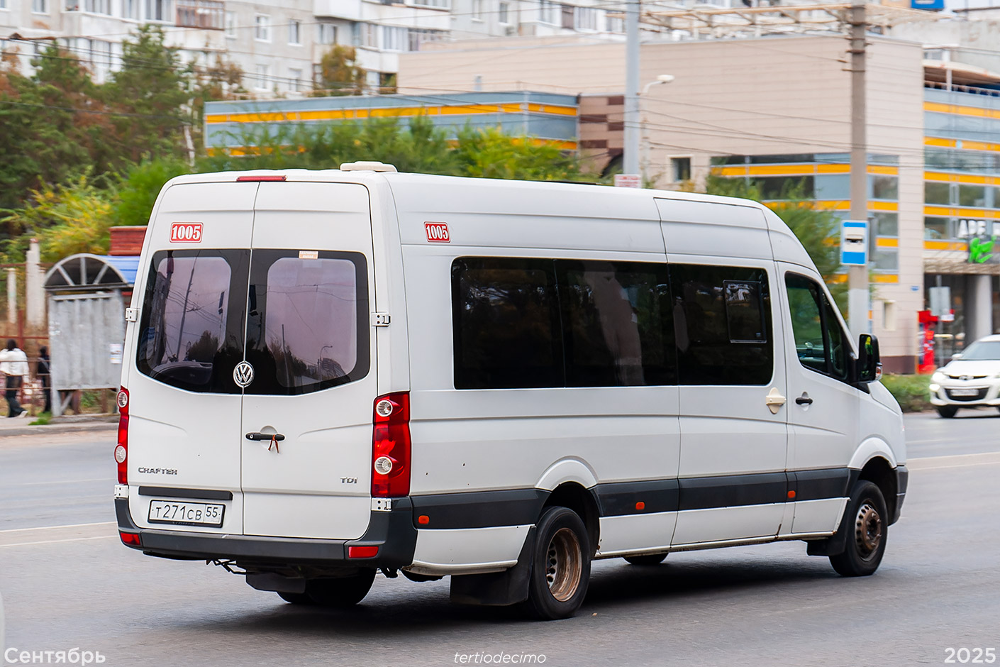 Омская область, Луидор-223710 (Volkswagen Crafter) № 1005