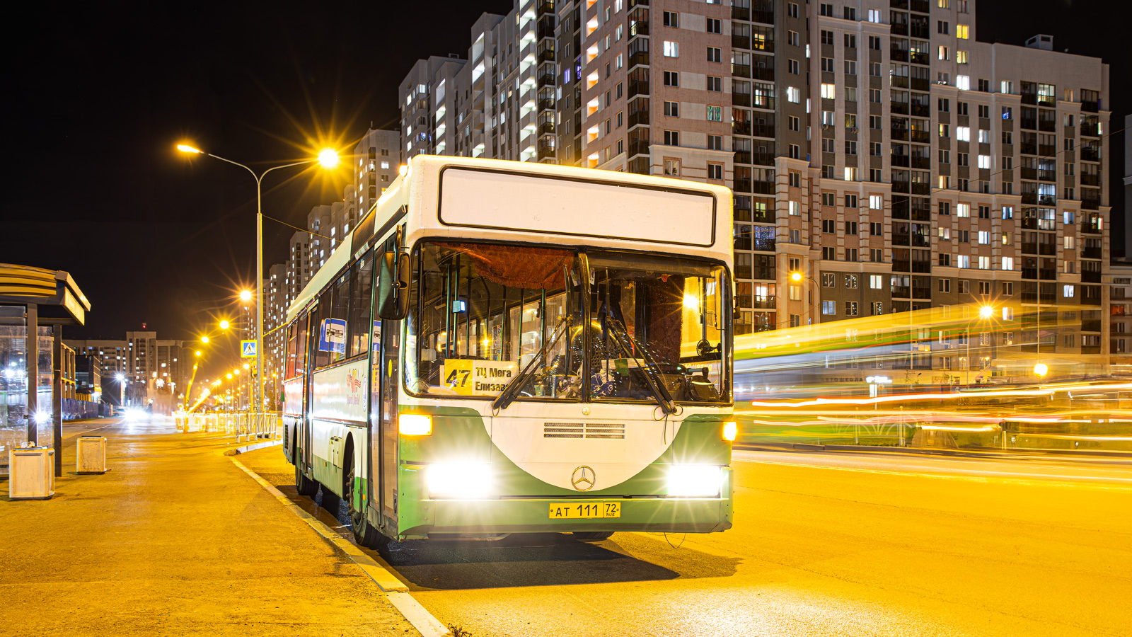 Свердловская область, Mercedes-Benz O405 № АТ 111 72