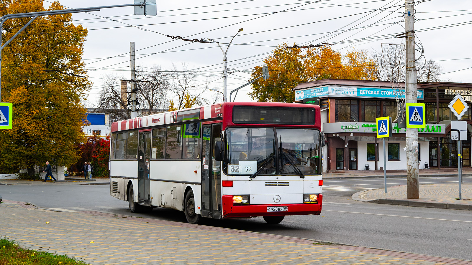 Пензенская область, Mercedes-Benz O405 № С 926 ЕХ 58